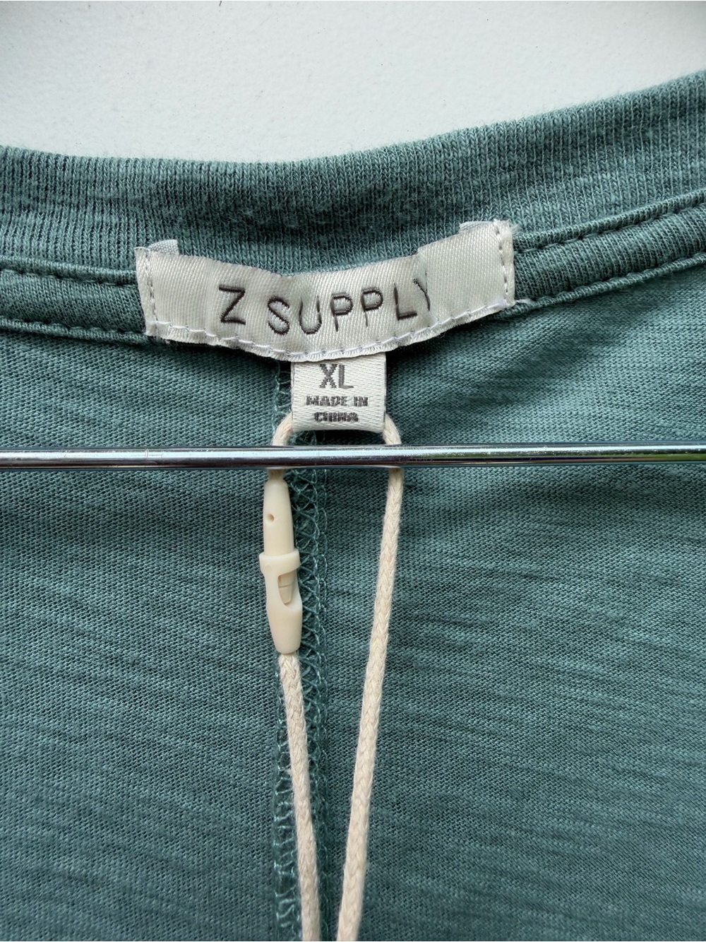 Z- Supply Reverie Sleeveless V-Neck Midi Dress in Sea Pine NWT XL - Picture 4 of 6